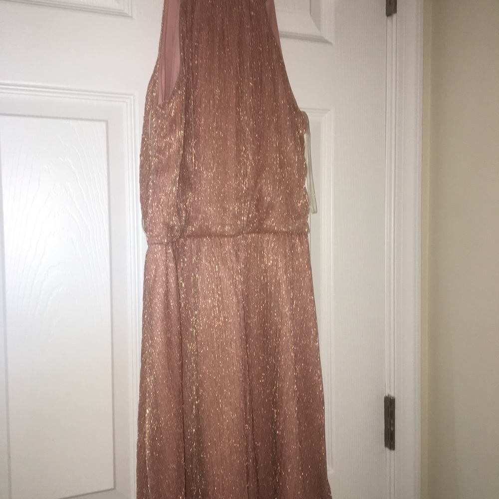 Pink sparkly dress